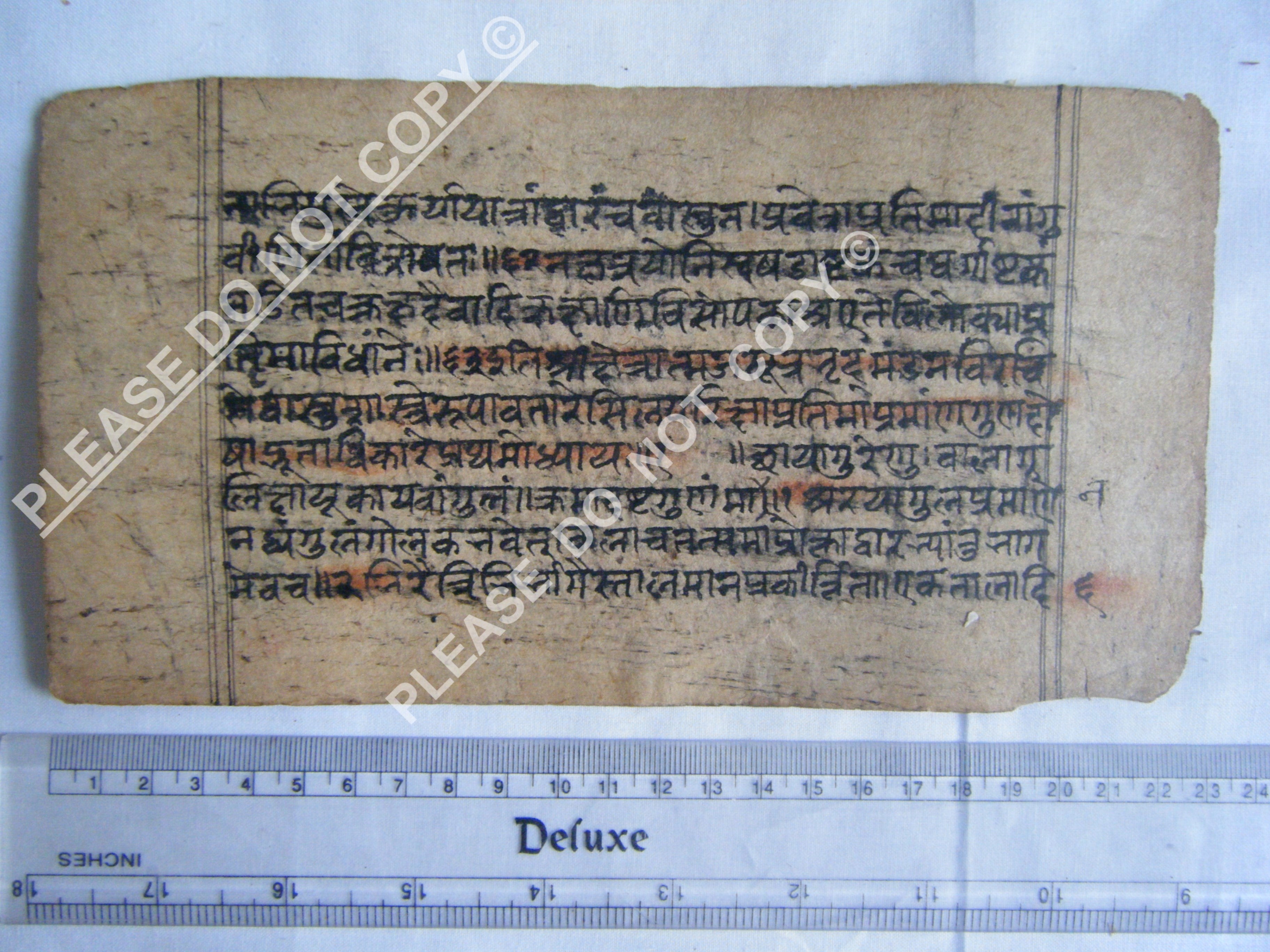 Historic Jain Manuscript Illustrating Cosmic Order