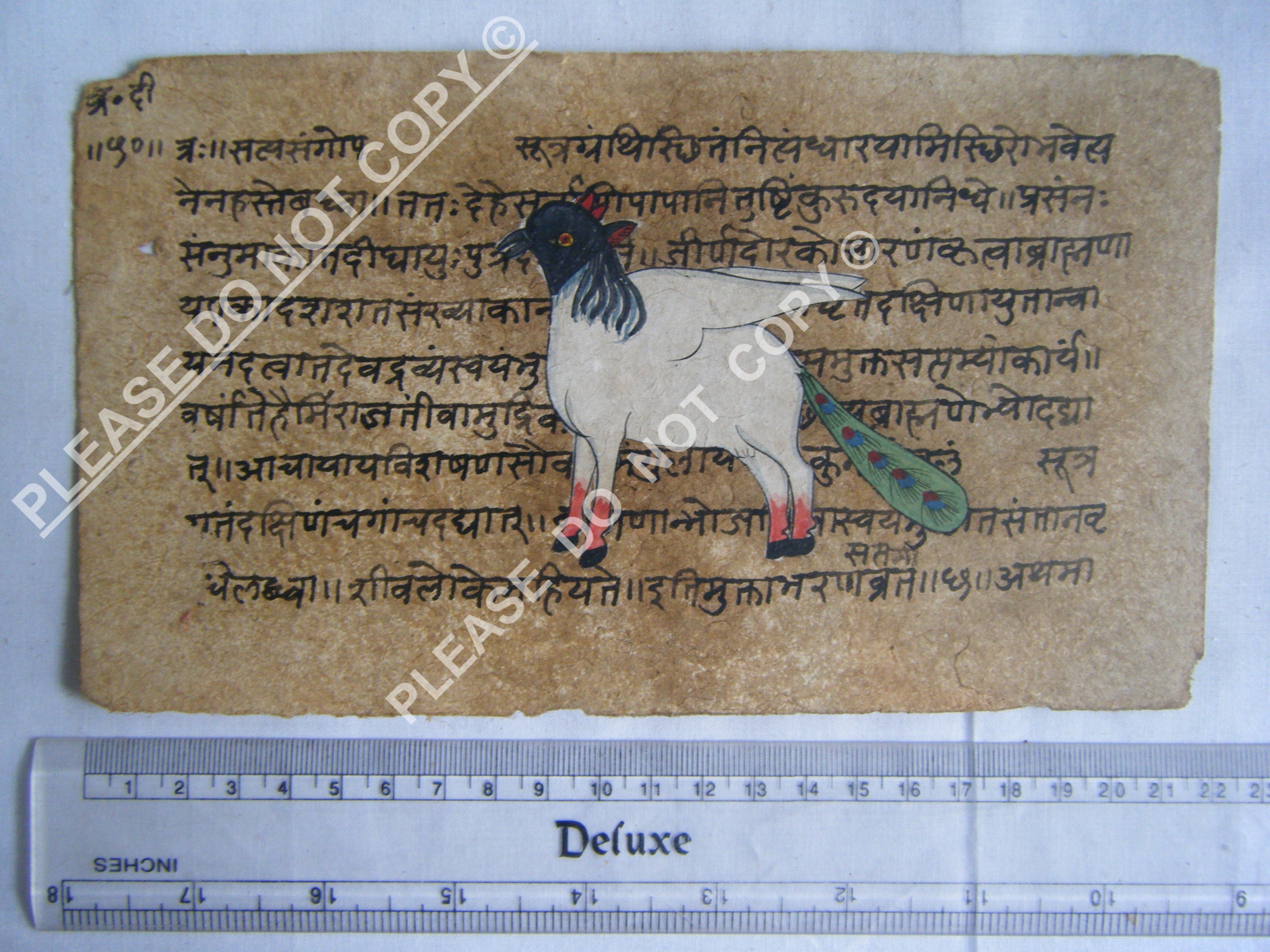 Rare Jain Manuscript Illustrating Cosmic Realms