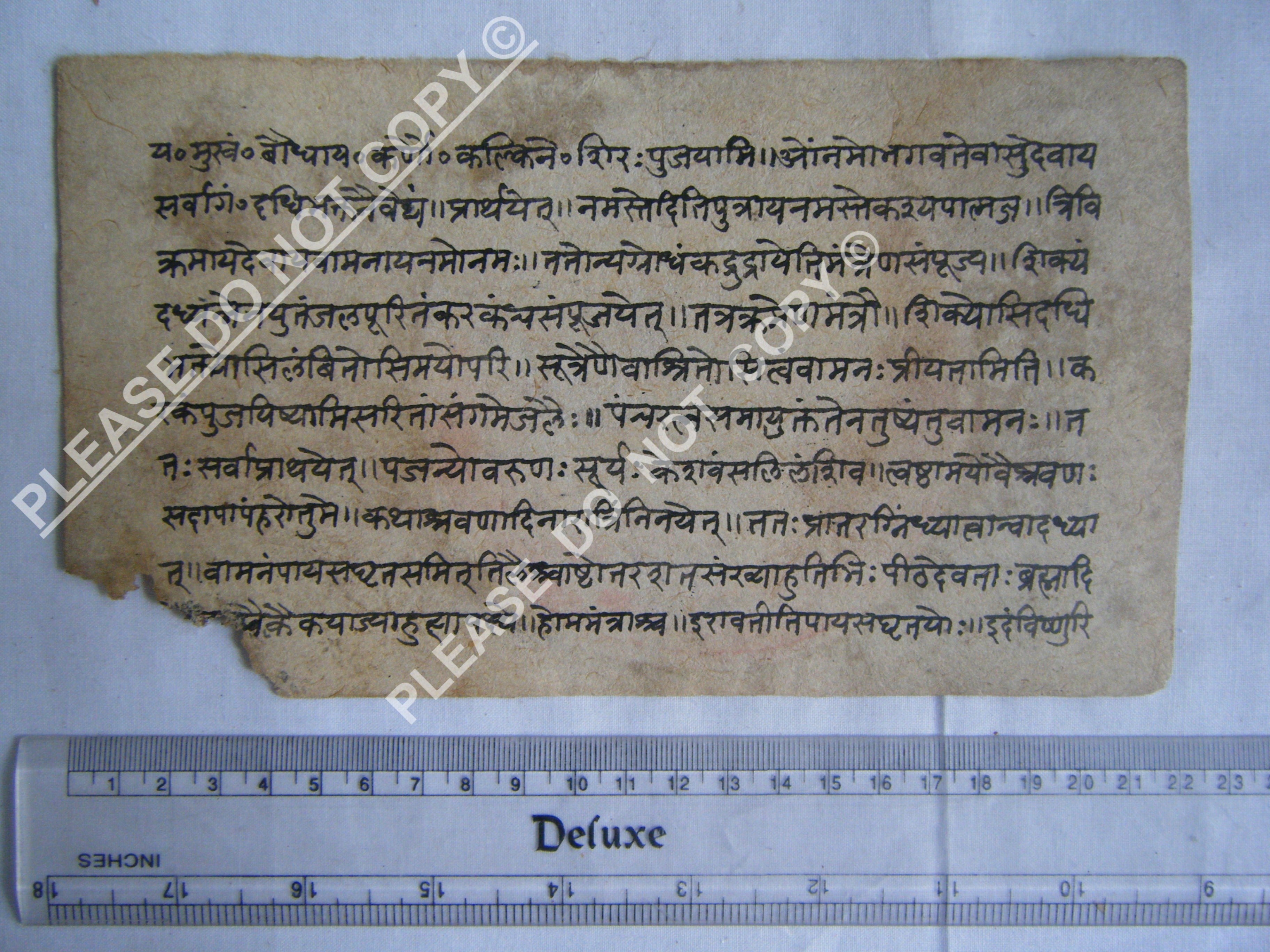 Antique Jain Manuscript Mapping the Eternal Cosmos