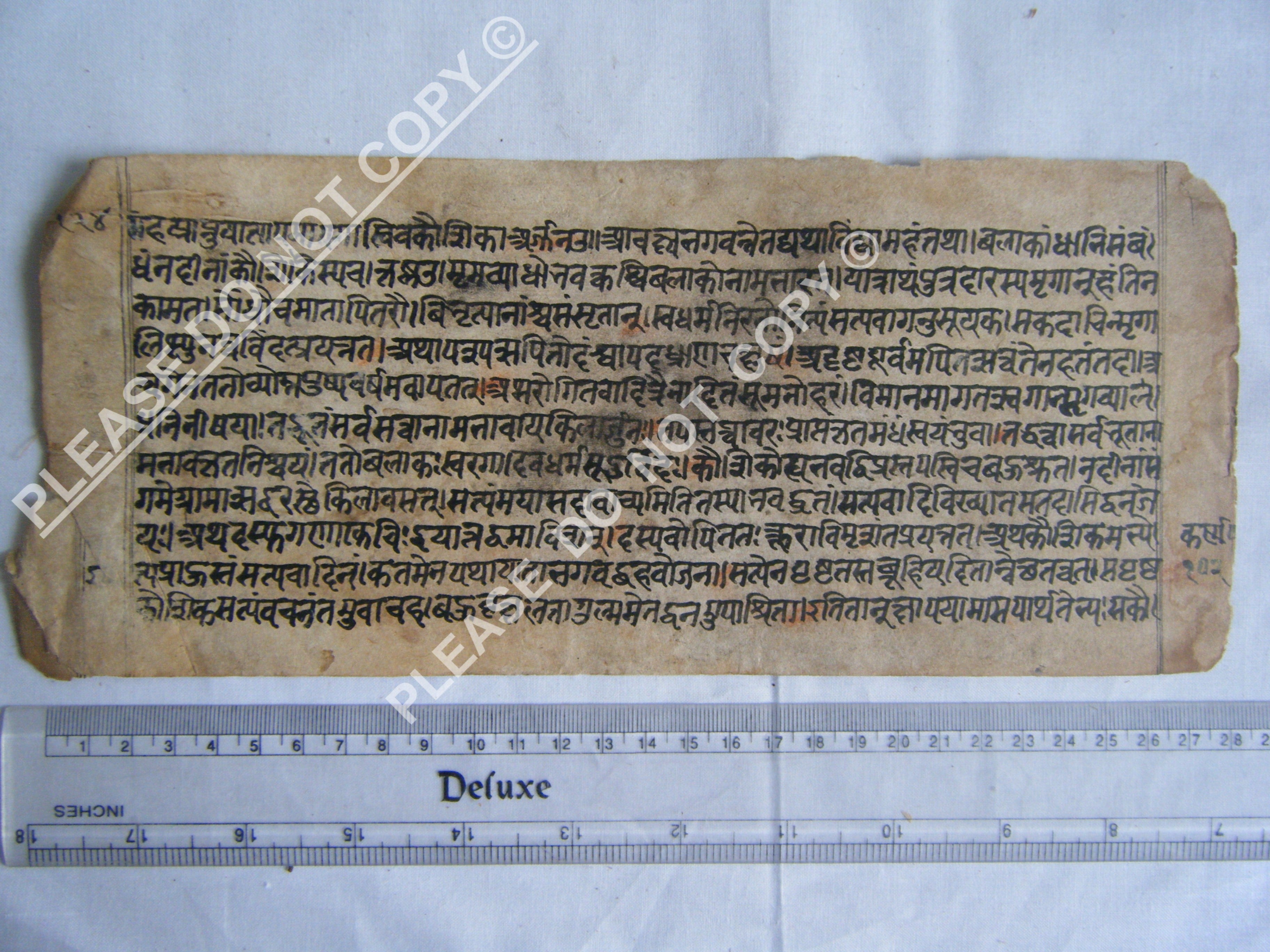 Historic Jain Manuscript Depicting the Eternal Universe