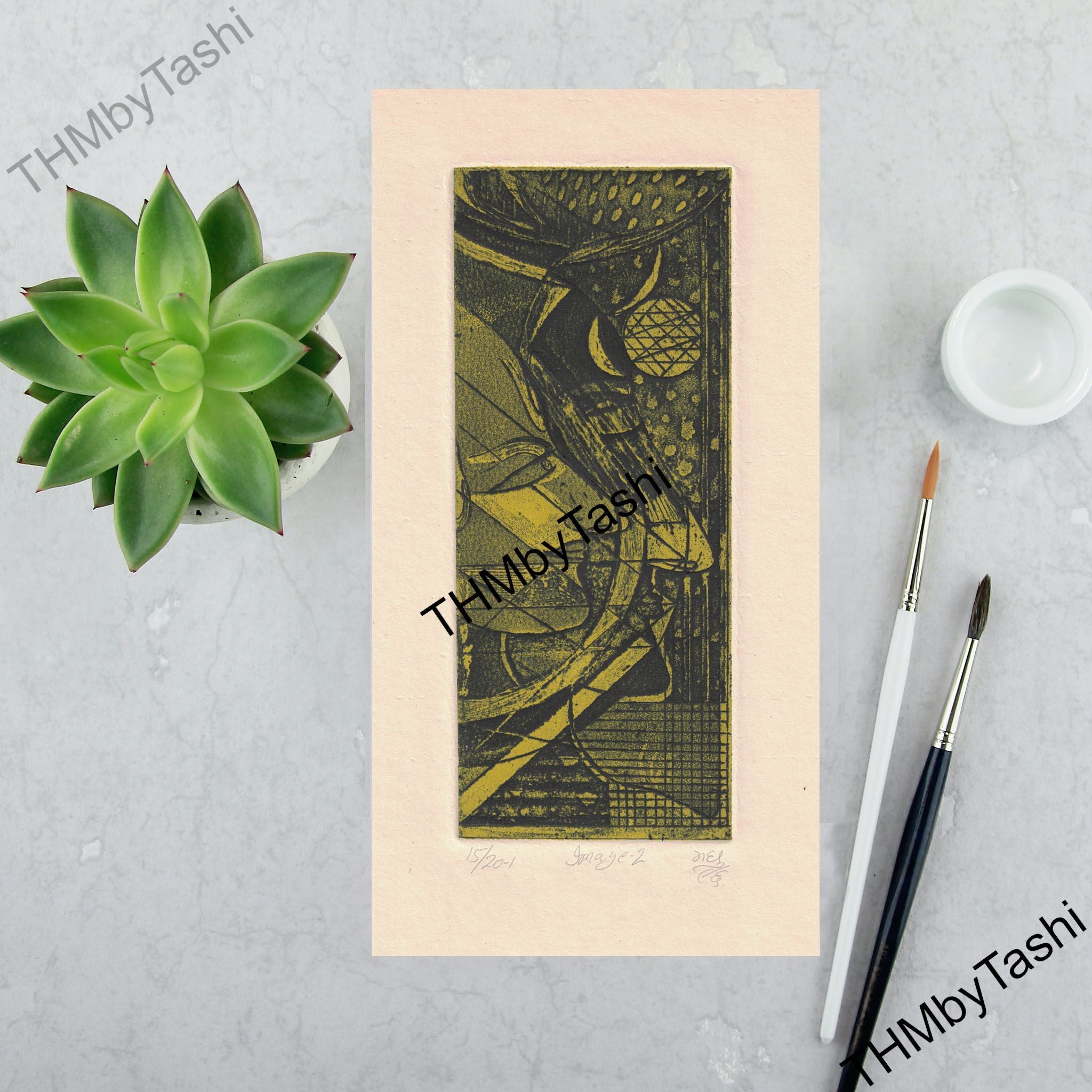 Image-2 by Madhukant Mundra Limited Edition Print - Created in 1996