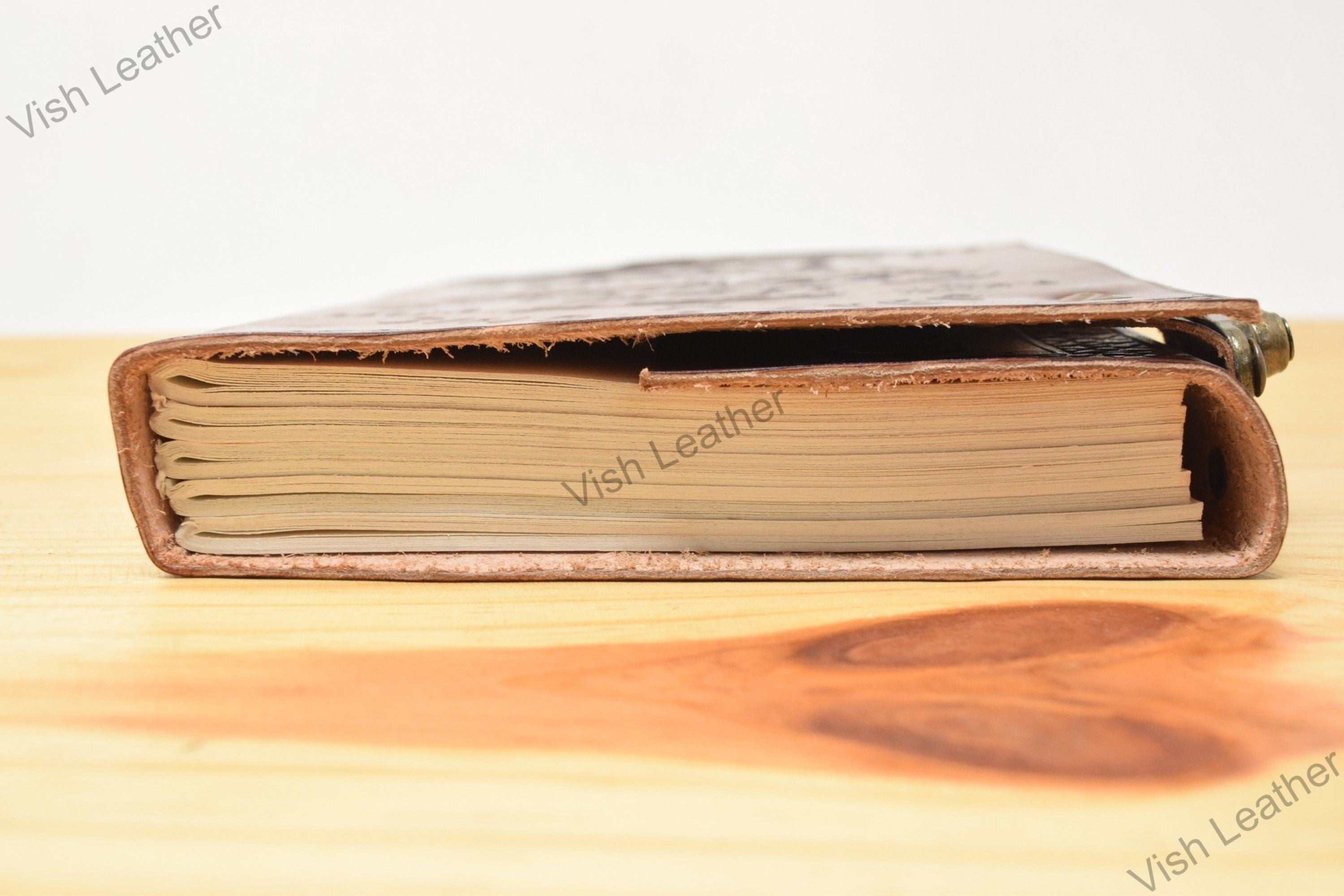 Executive leather journal - thousand miles journey