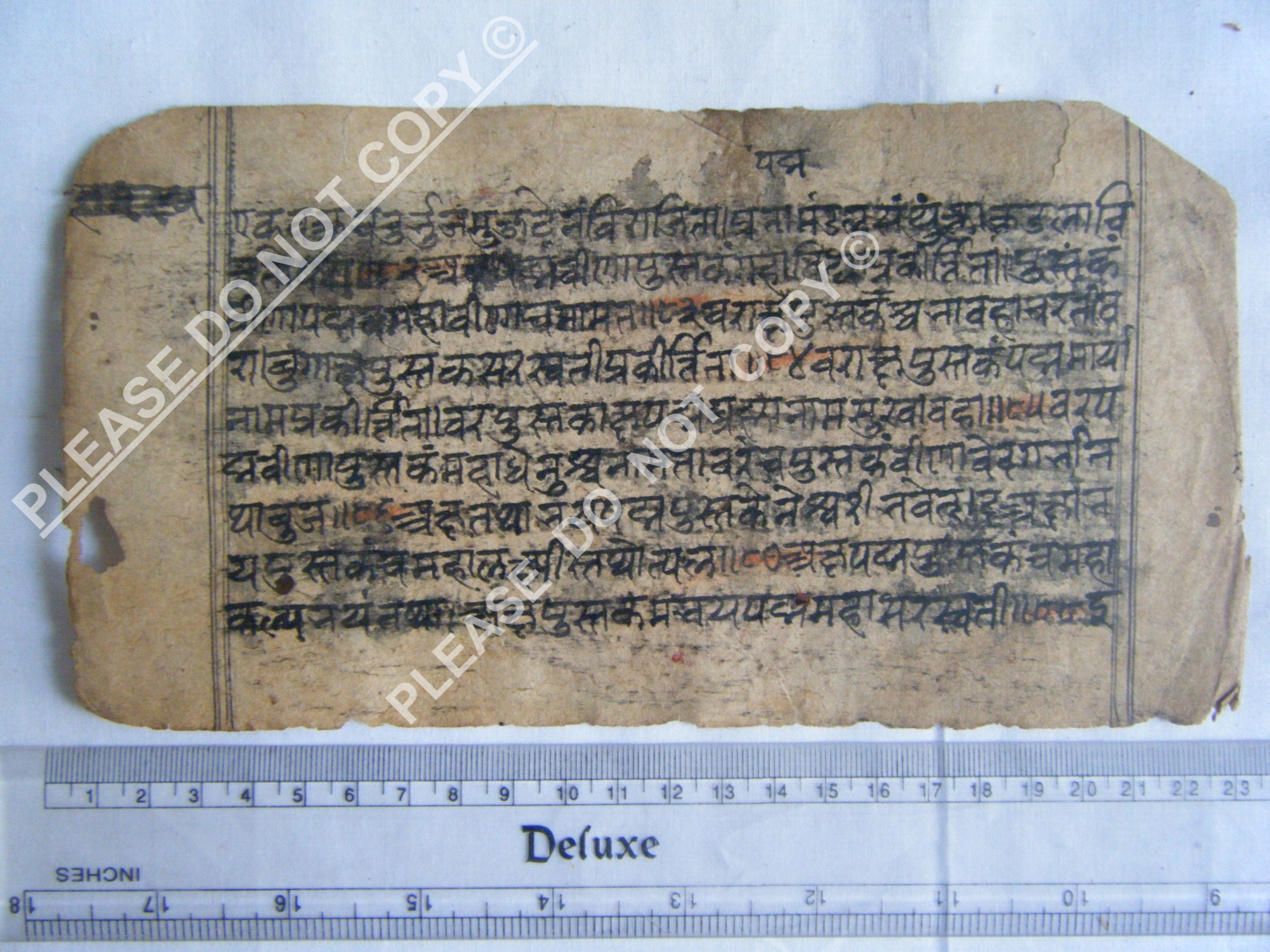 Rare Jain Manuscript Depicting the Eternal Cosmos