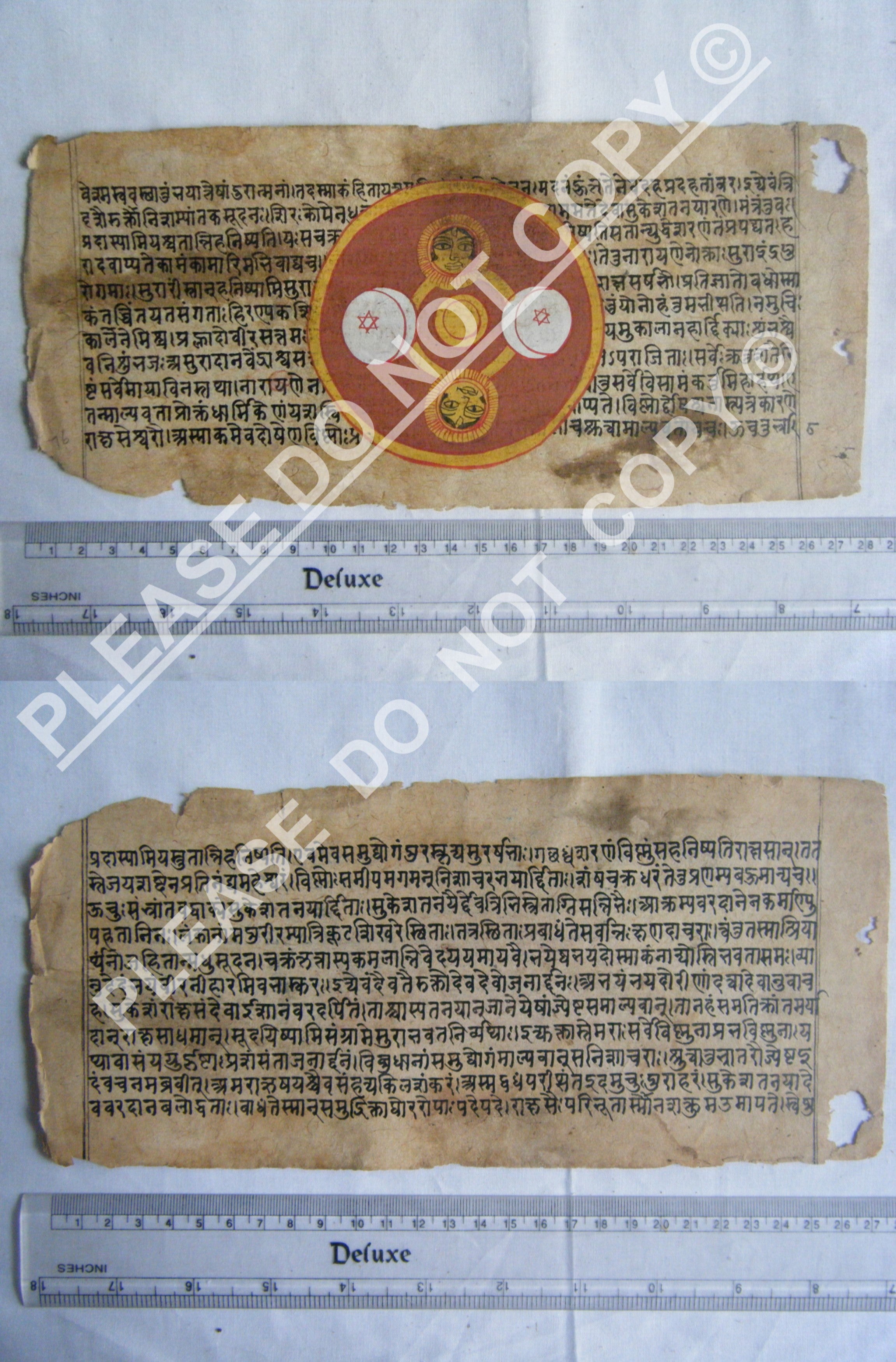 Rare Jain Cosmology Manuscript from Canonical Tradition