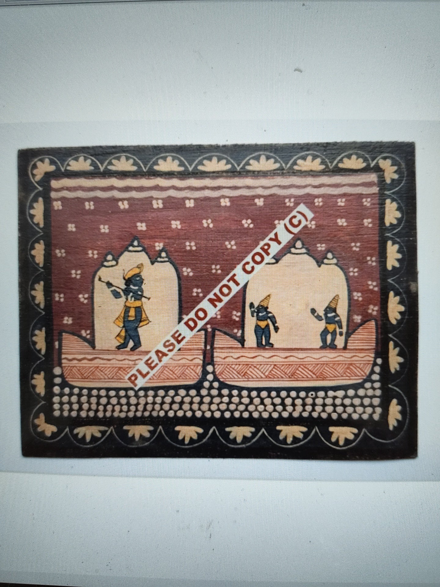 Krishna Leela patta chitra