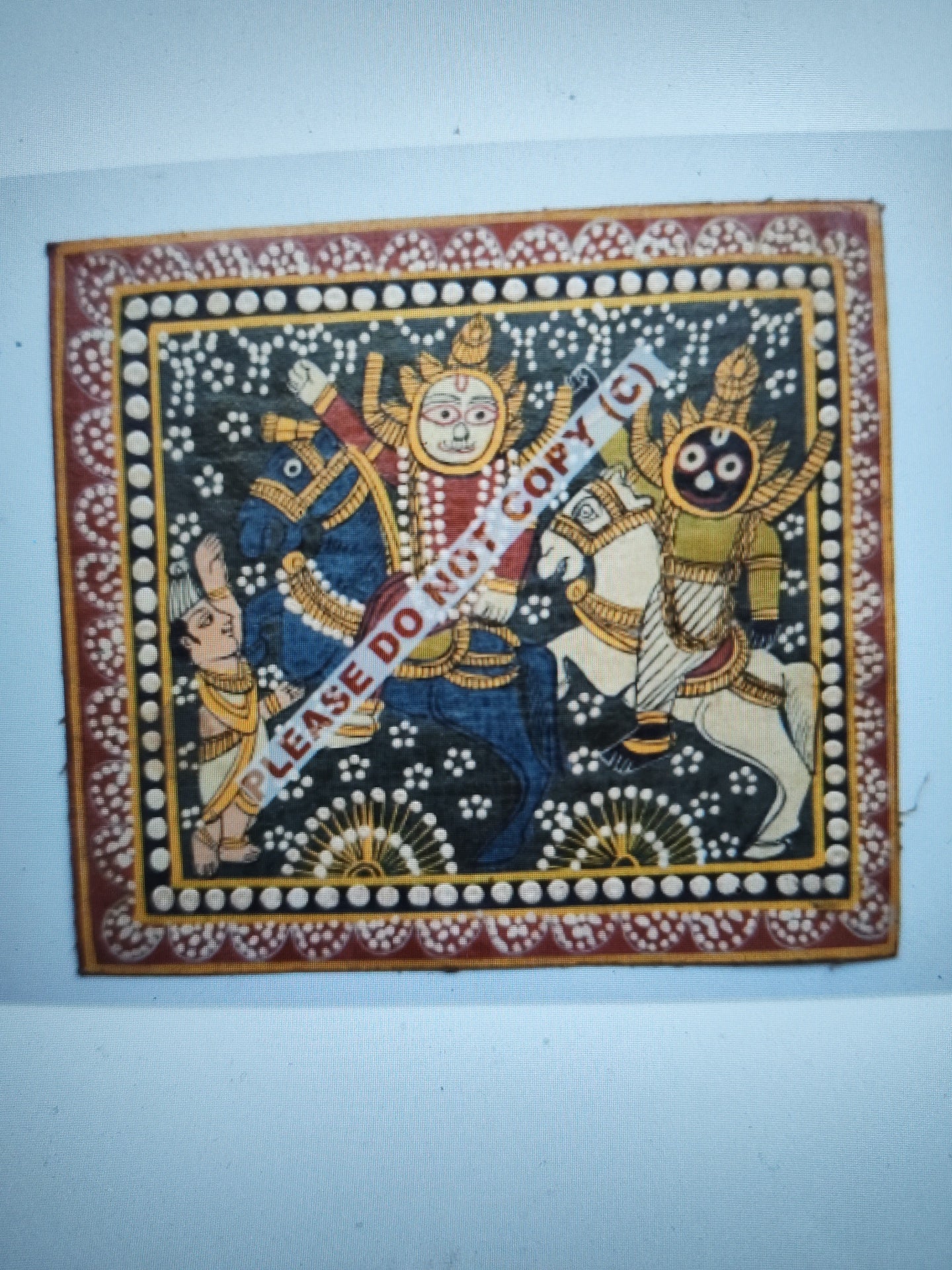 Odisha antique folk-art painting