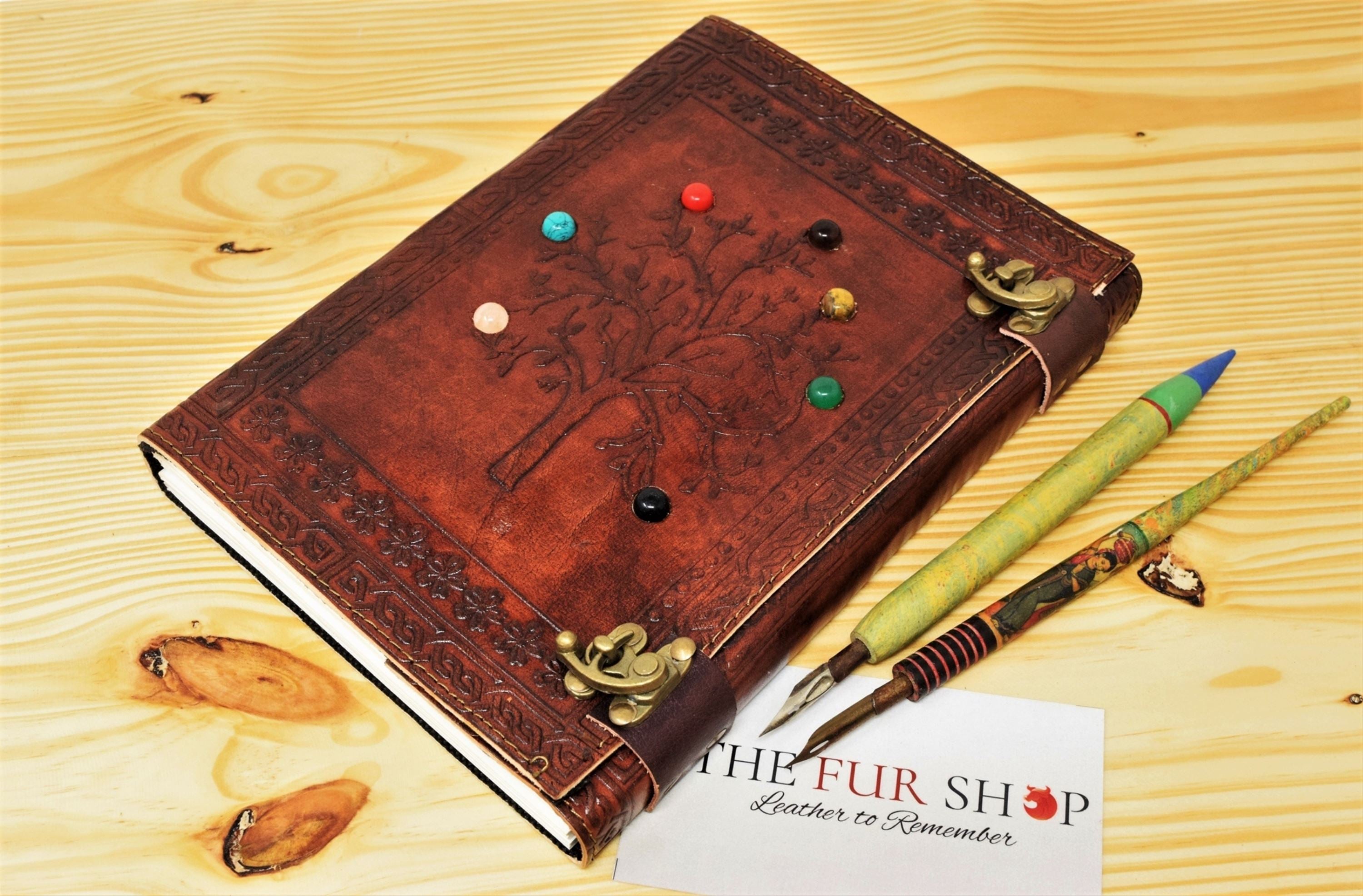 Handcrafted Leather Journals - Seven Stone Tree