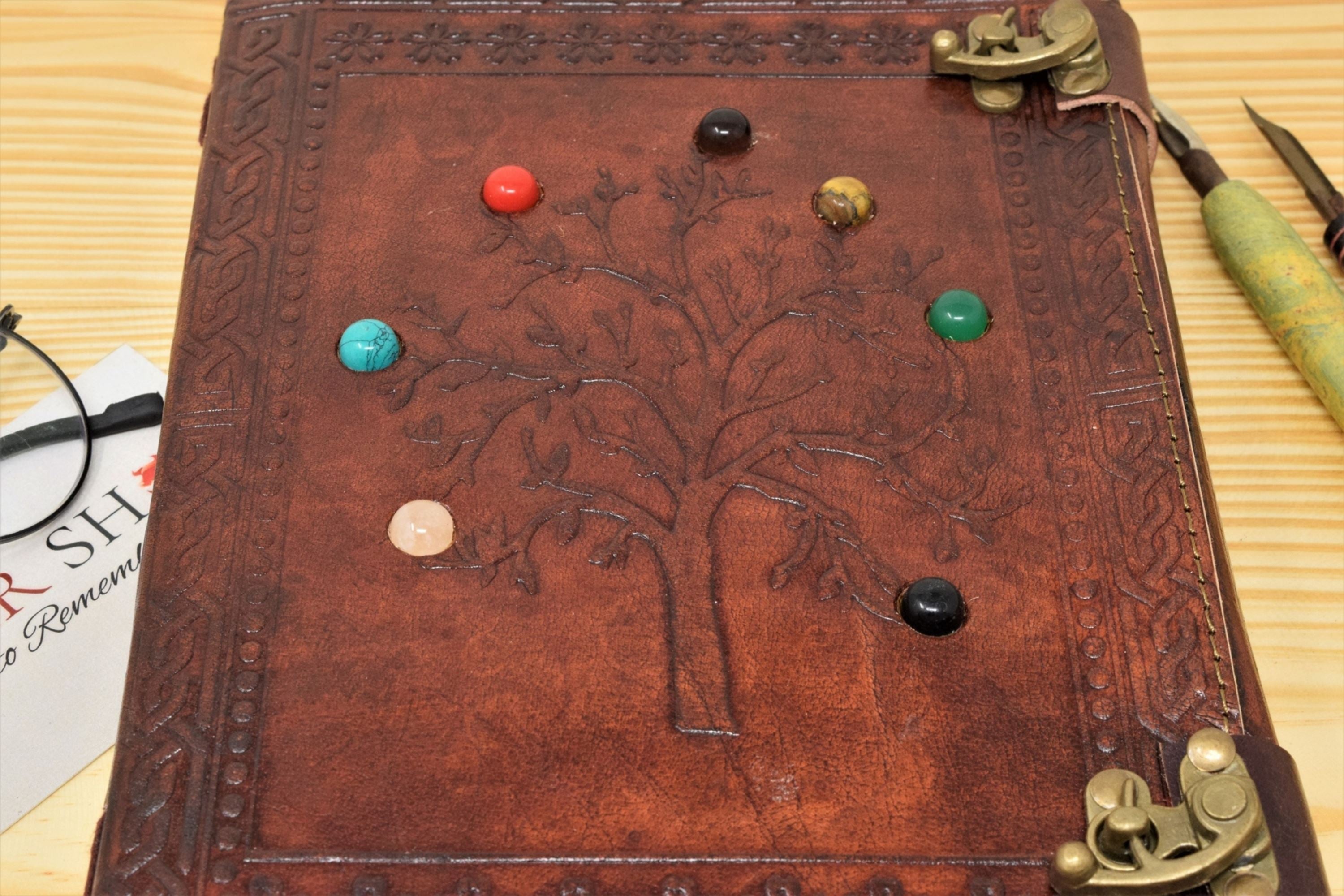 Handcrafted Leather Journals - Seven Stone Tree