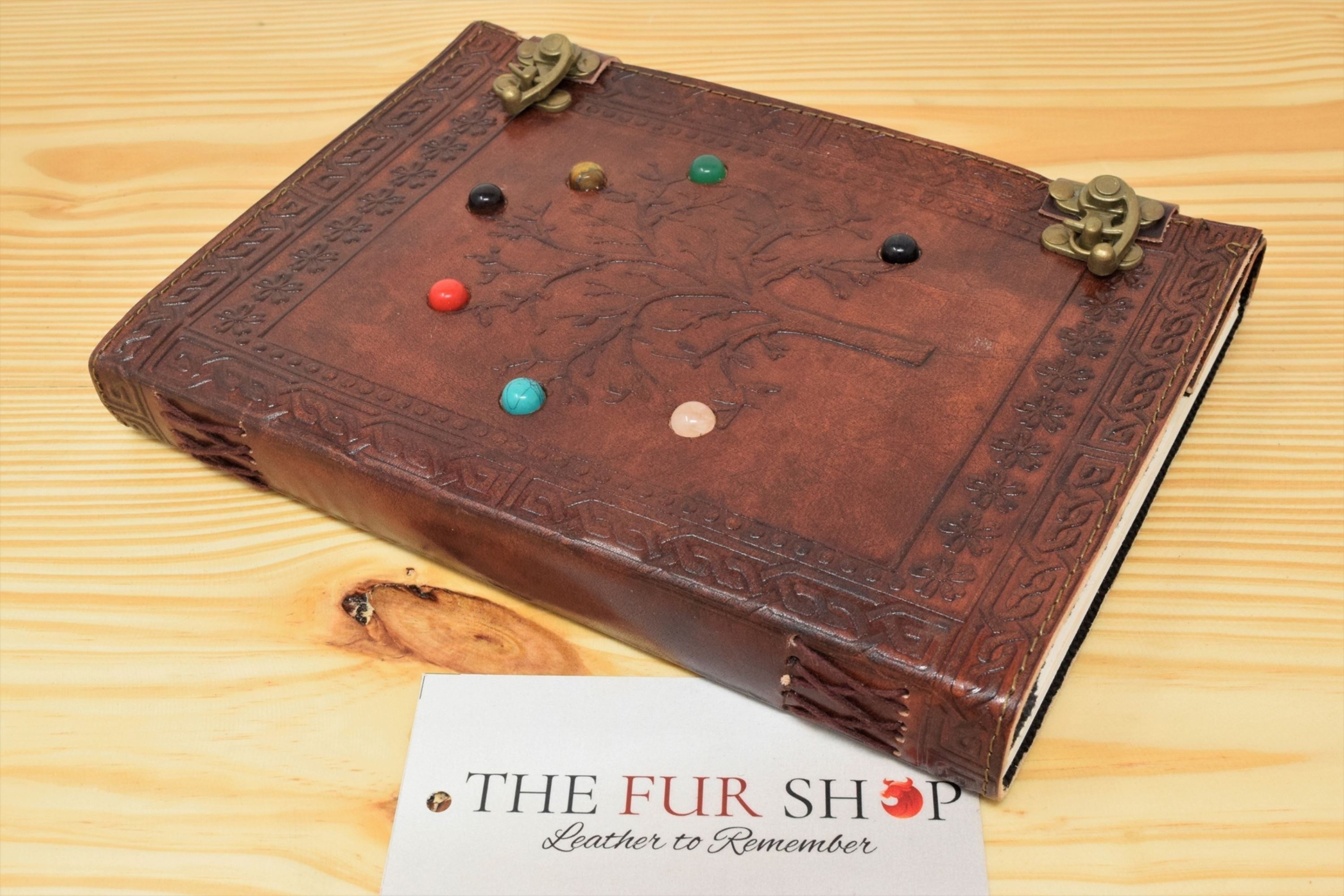Handcrafted Leather Journals - Seven Stone Tree
